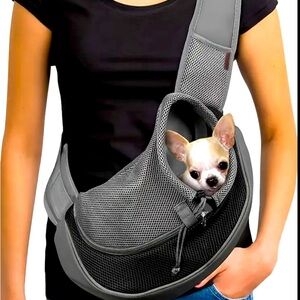 NWOT Mesh Pet Shouler Bag Sz S